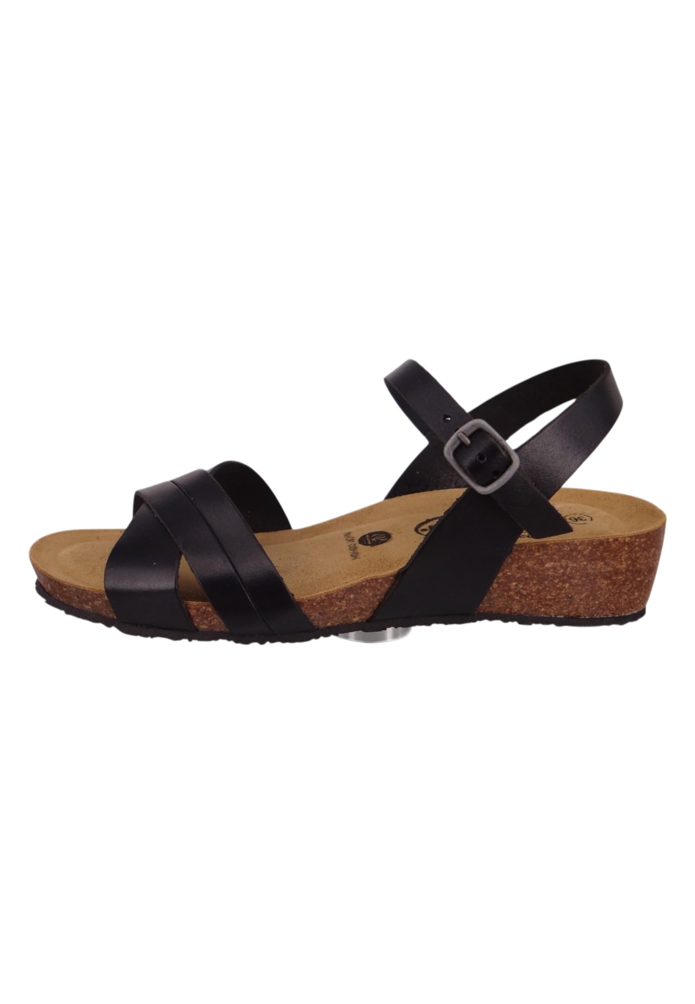 Plakton - Sandália em preto