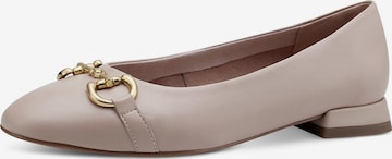 TAMARIS Ballet Flats in Beige: front