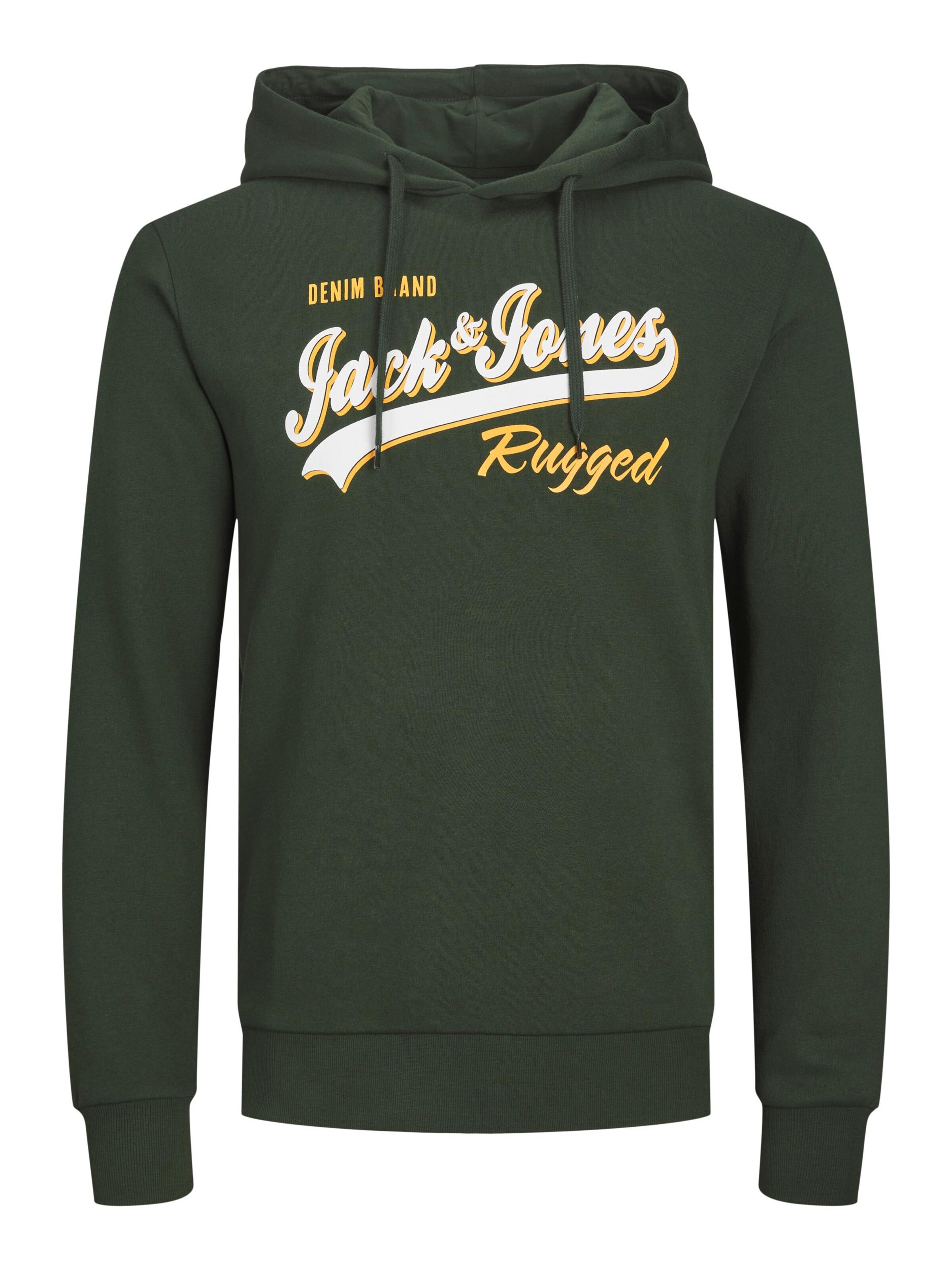 JACK & JONES Sweatshirt in Grün: Vorderseite