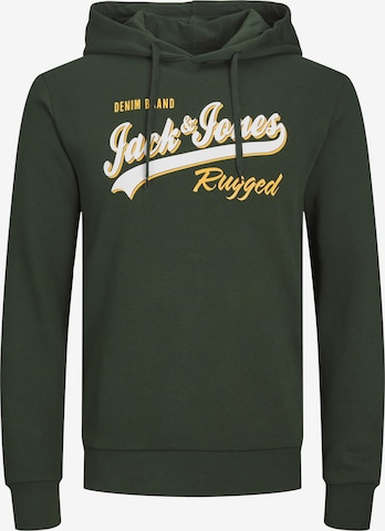 JACK & JONES Sweatshirt in Green: front