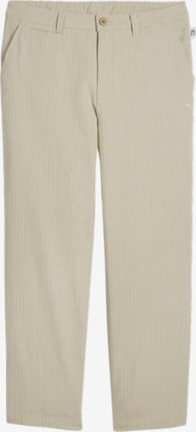 PUMAregular Sportske hlače - bež boja: prednji dio