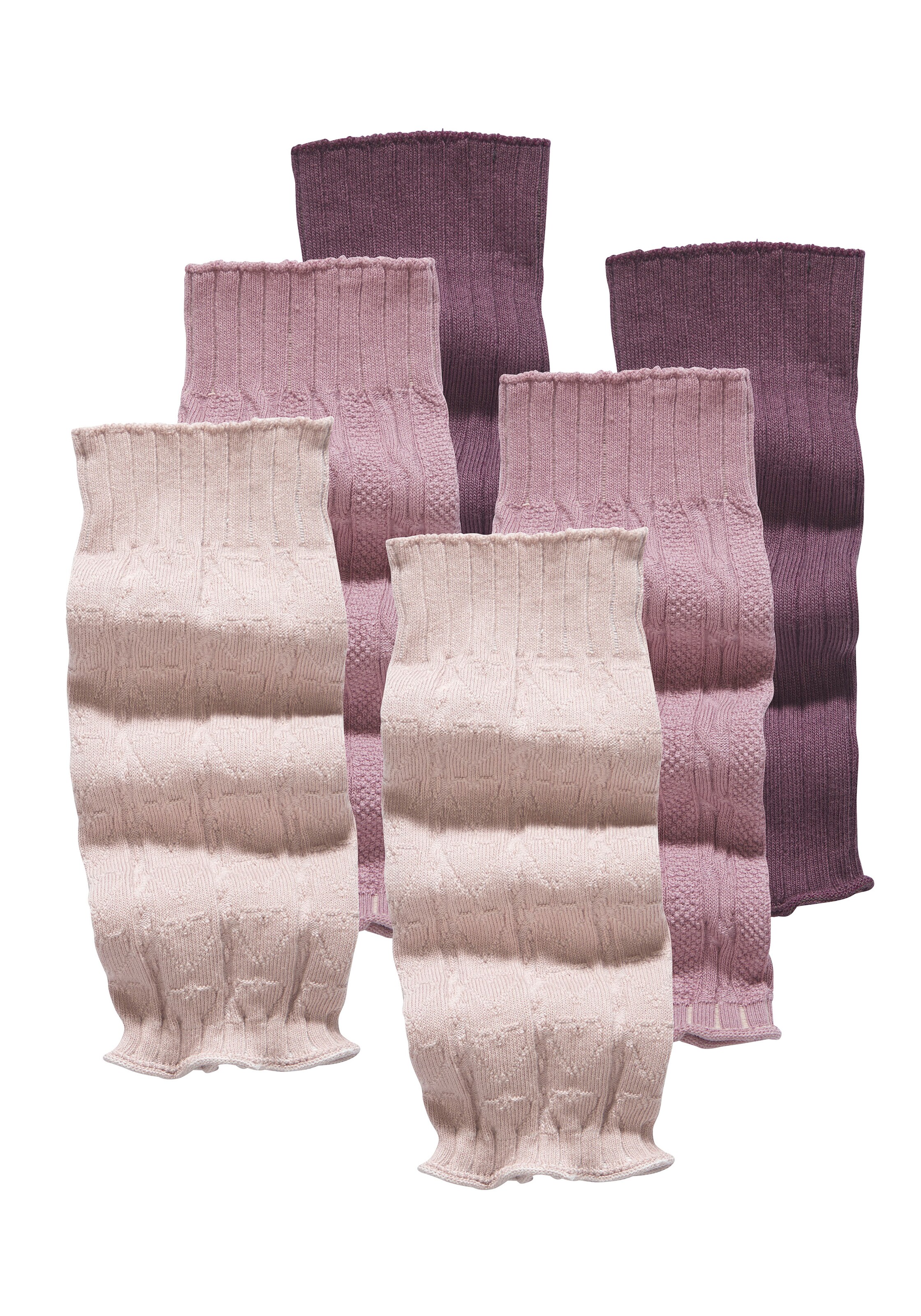 LAVANA Stulpensocken in Pink: Vorderseite