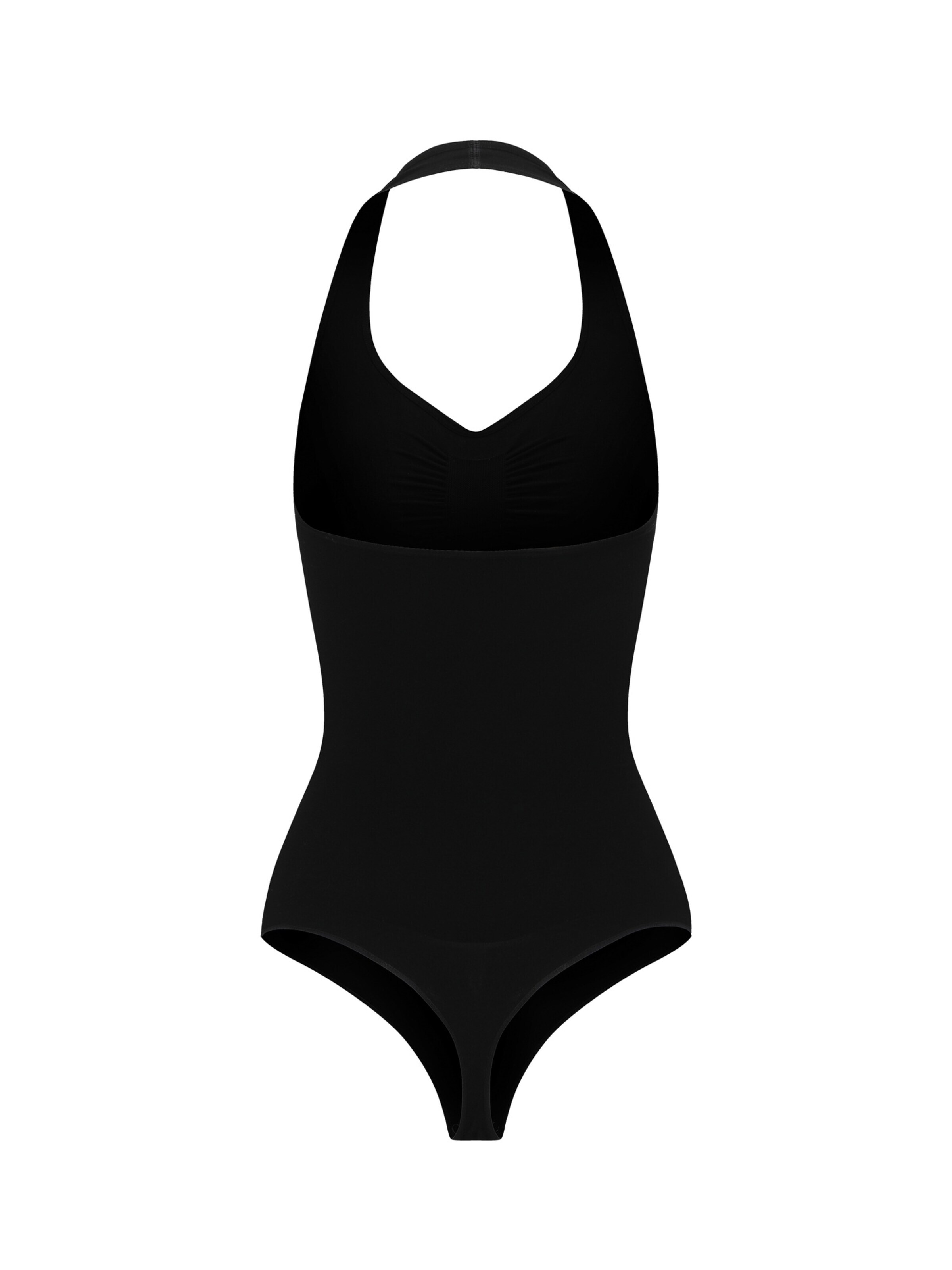 cfab Shapingbody 'Neckholder Shapewear mit String' in Zwart