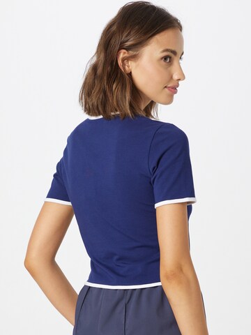 ADIDAS ORIGINALS Koszulka 'With Binding Details' w kolorze niebieski