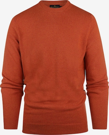 Pull-over Steppin' out en orange : devant