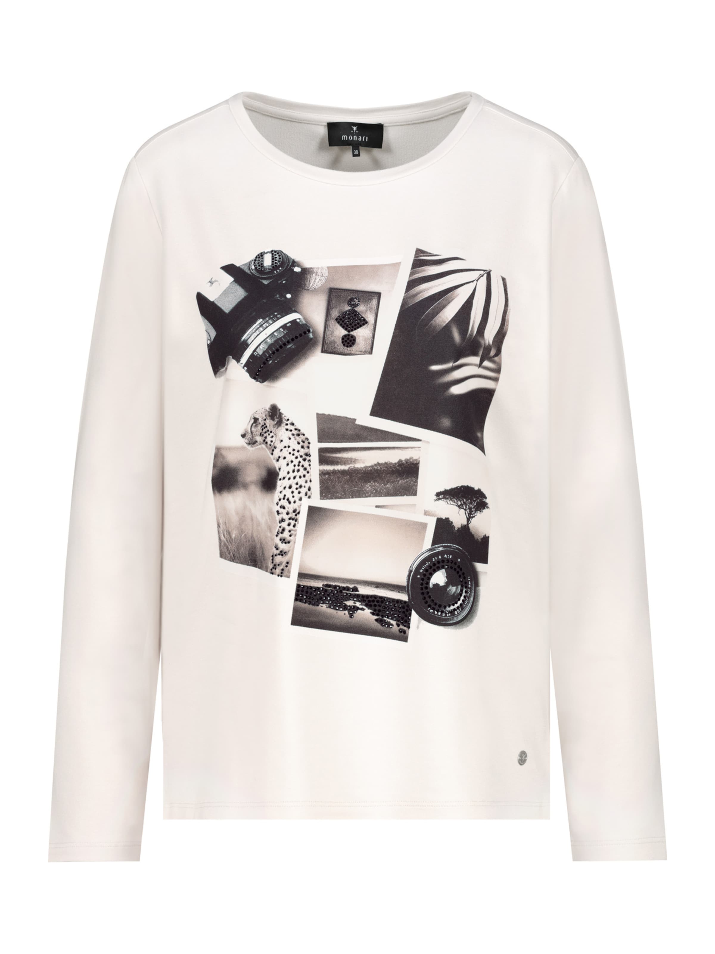 monari Μπλουζάκι σε λευκό: μπροστά