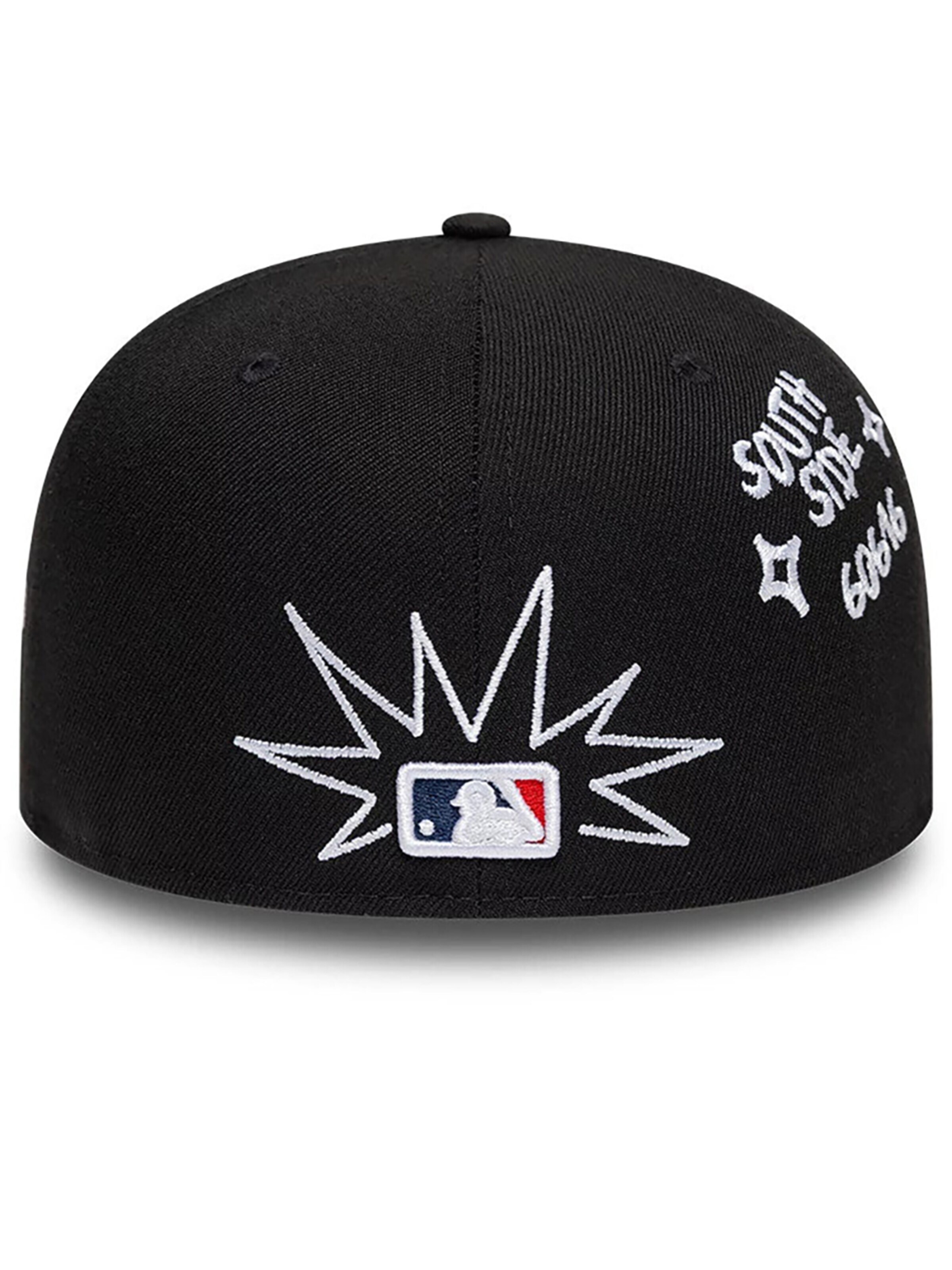NEW ERA Cap '59FIFTY MLB Chicago White Sox Scribble'‌‌ in Schwarz