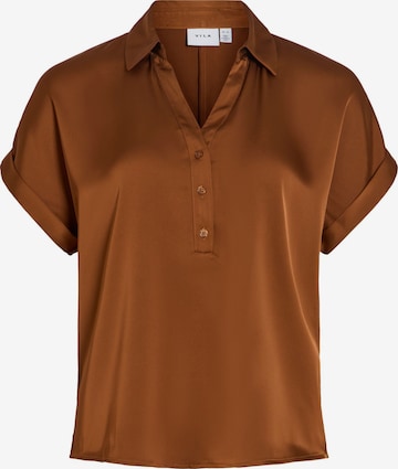 VILA Bluse 'VIEnna Ravenna' i brun: forside