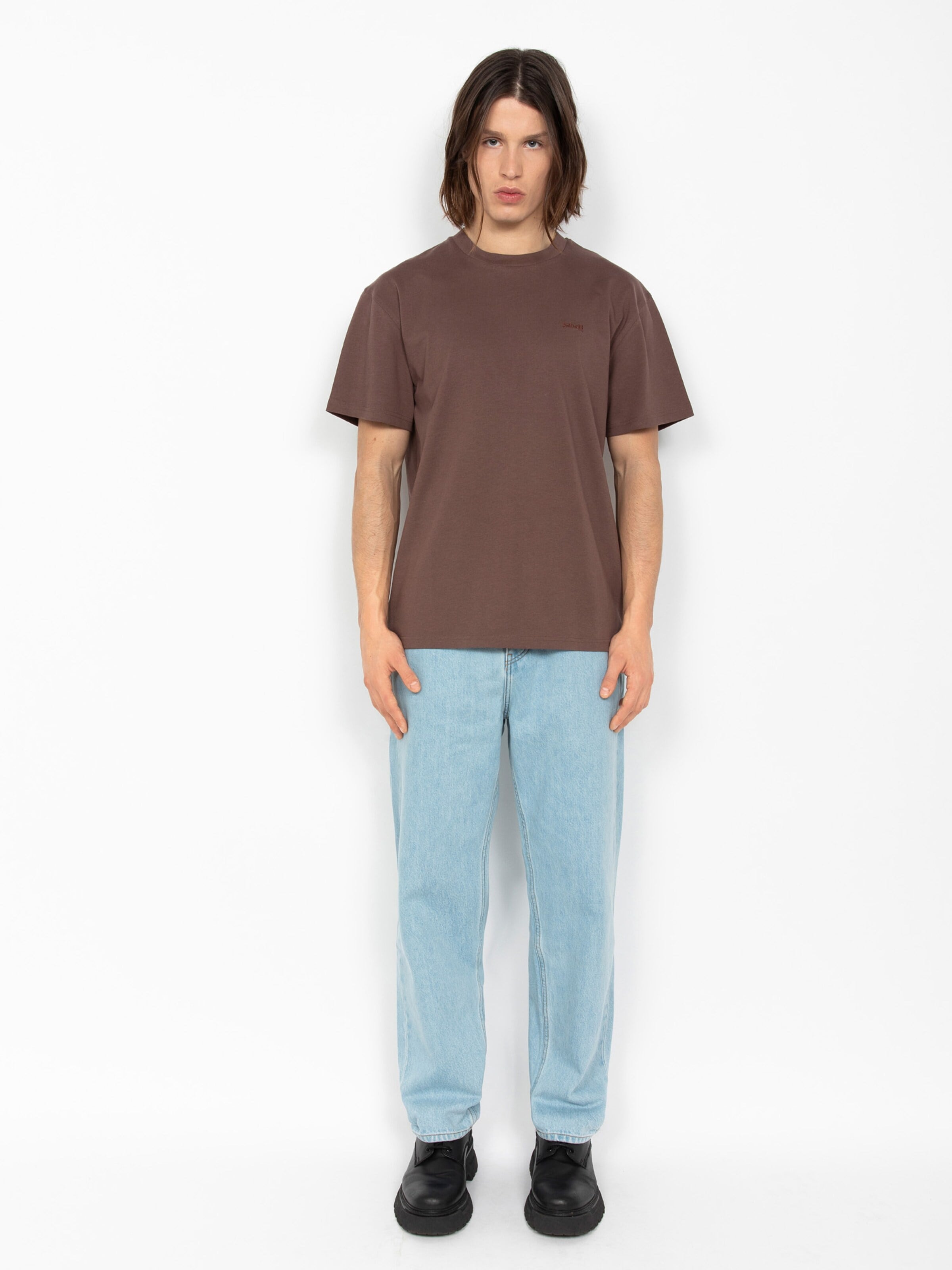 Schott NYC Shirt‌‌‌‌‌‌‌‌‌‌ in Braun