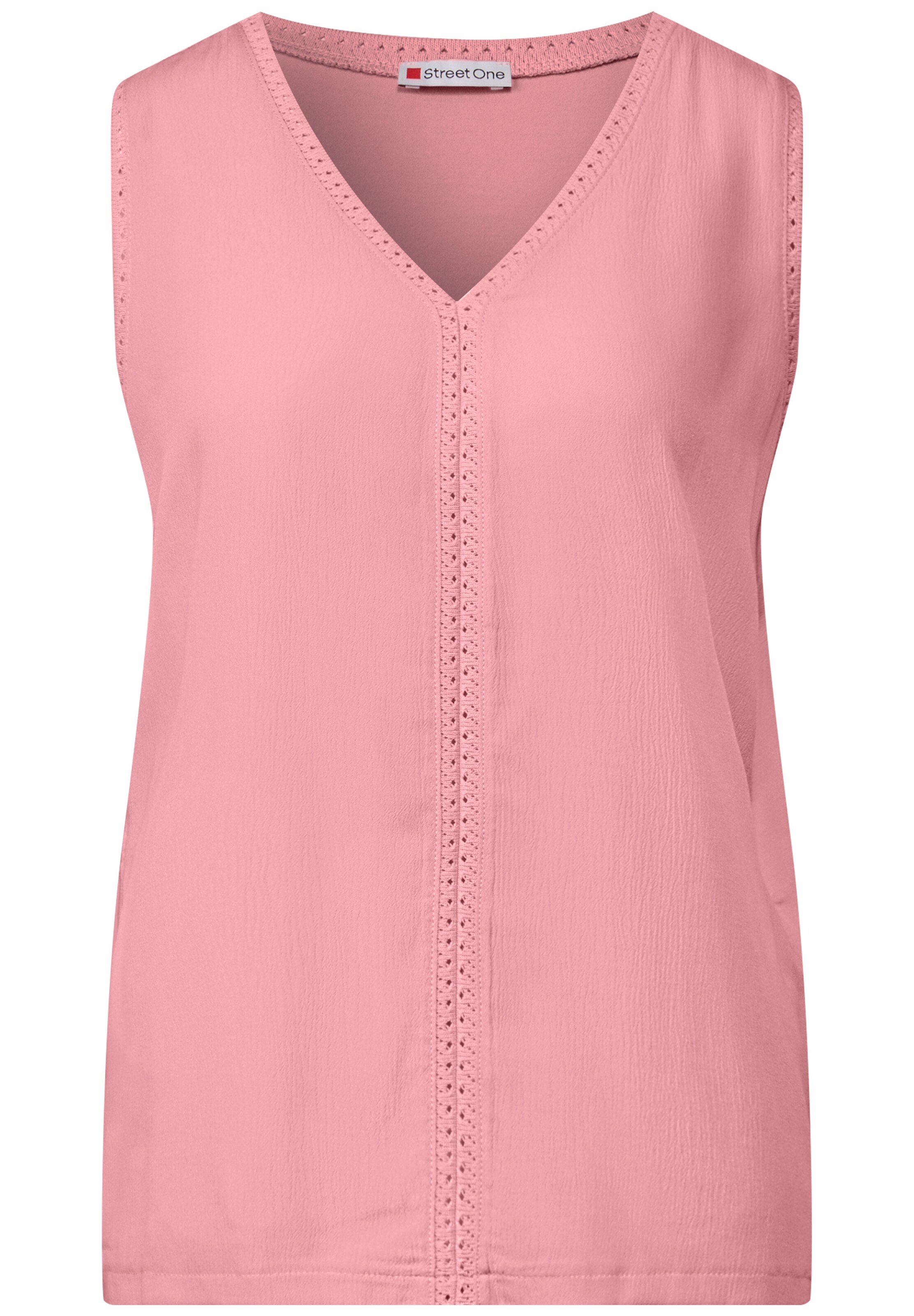 STREET ONE Top in Pink: front