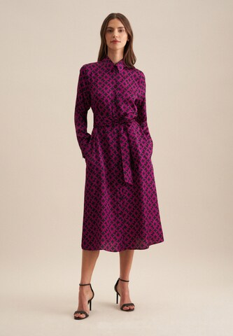 SEIDENSTICKER Blousejurk in Lila: voorkant