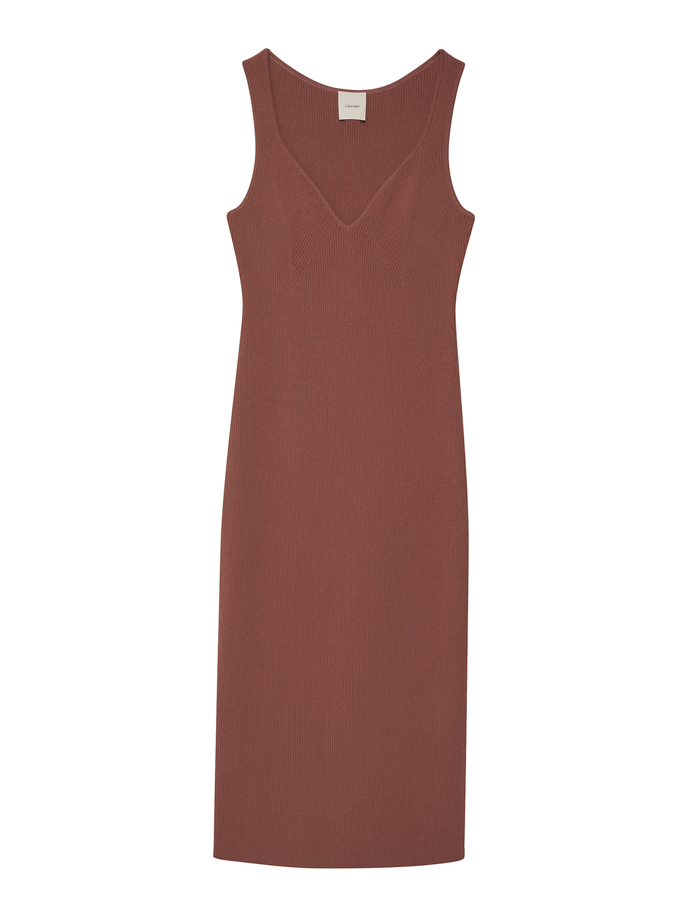 Calvin Klein Kleid in dunkelbraun, Produktansicht