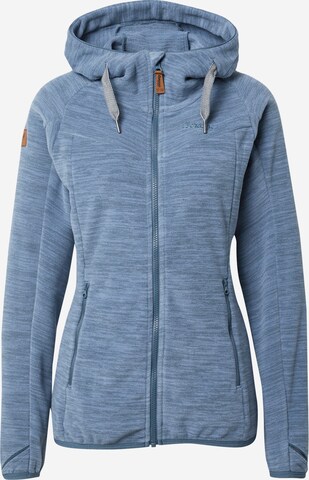 Bergans Athletic fleece jacket 'Hareid' in Blue: front