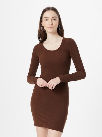 Nasty Gal Kleid in Braun: predná strana