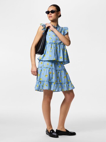 PIECES Nederdel 'PCEmma' i blå