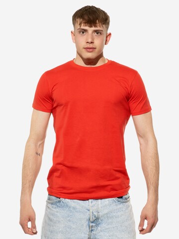 Cotton Prime - Camisa em vermelho: frente