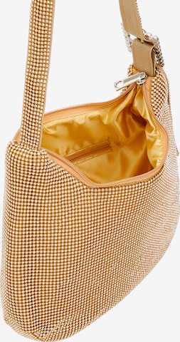 faina Shoulder Bag in Gold