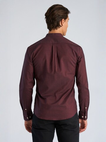 Regular fit Camicia di Lindbergh in rosso