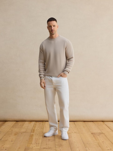 DAN FOX APPAREL Regularen Kavbojke 'Jack' | bela barva