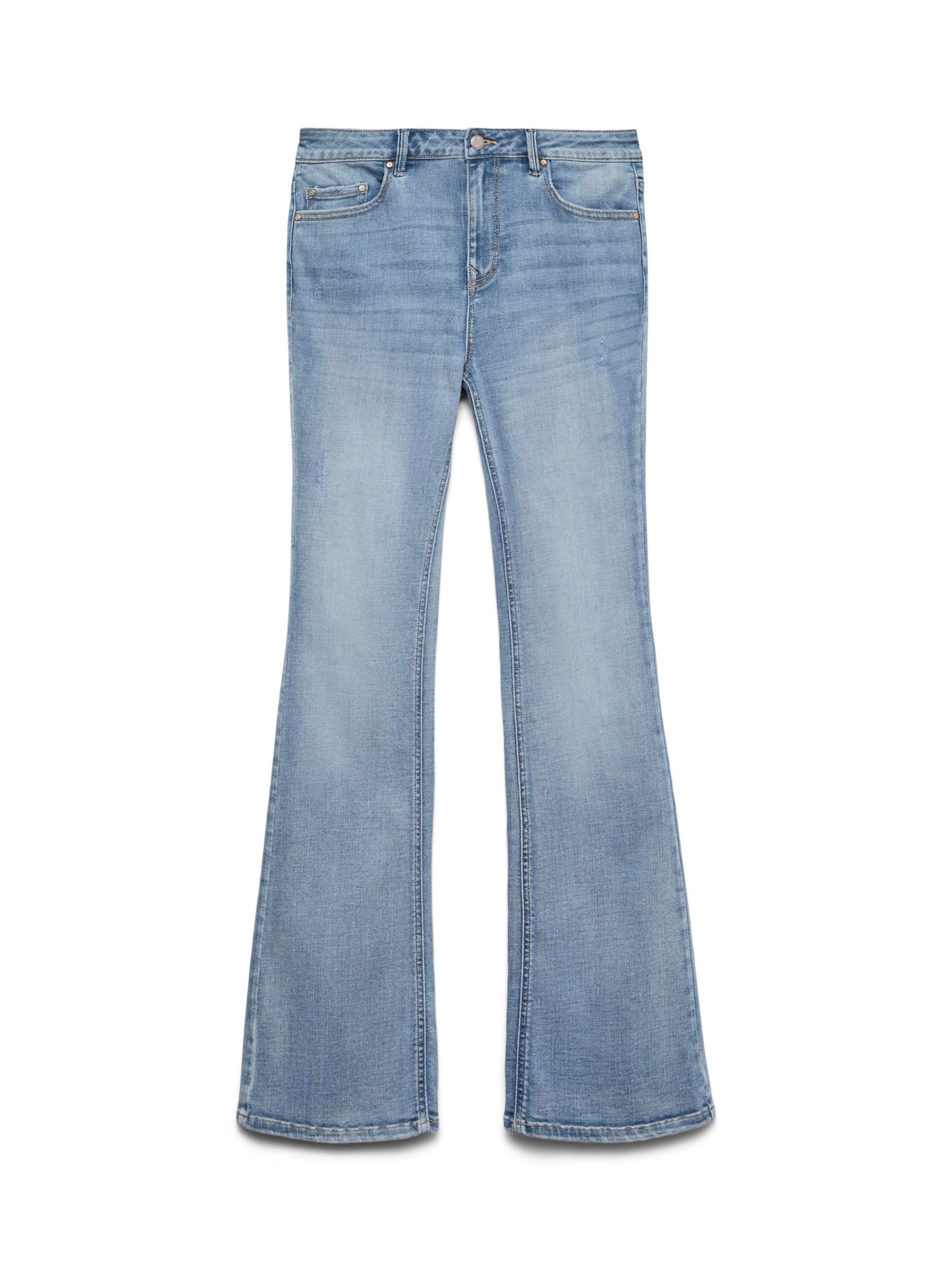 VERO MODA Flared Jeans 'VMFlash' in Blue: front