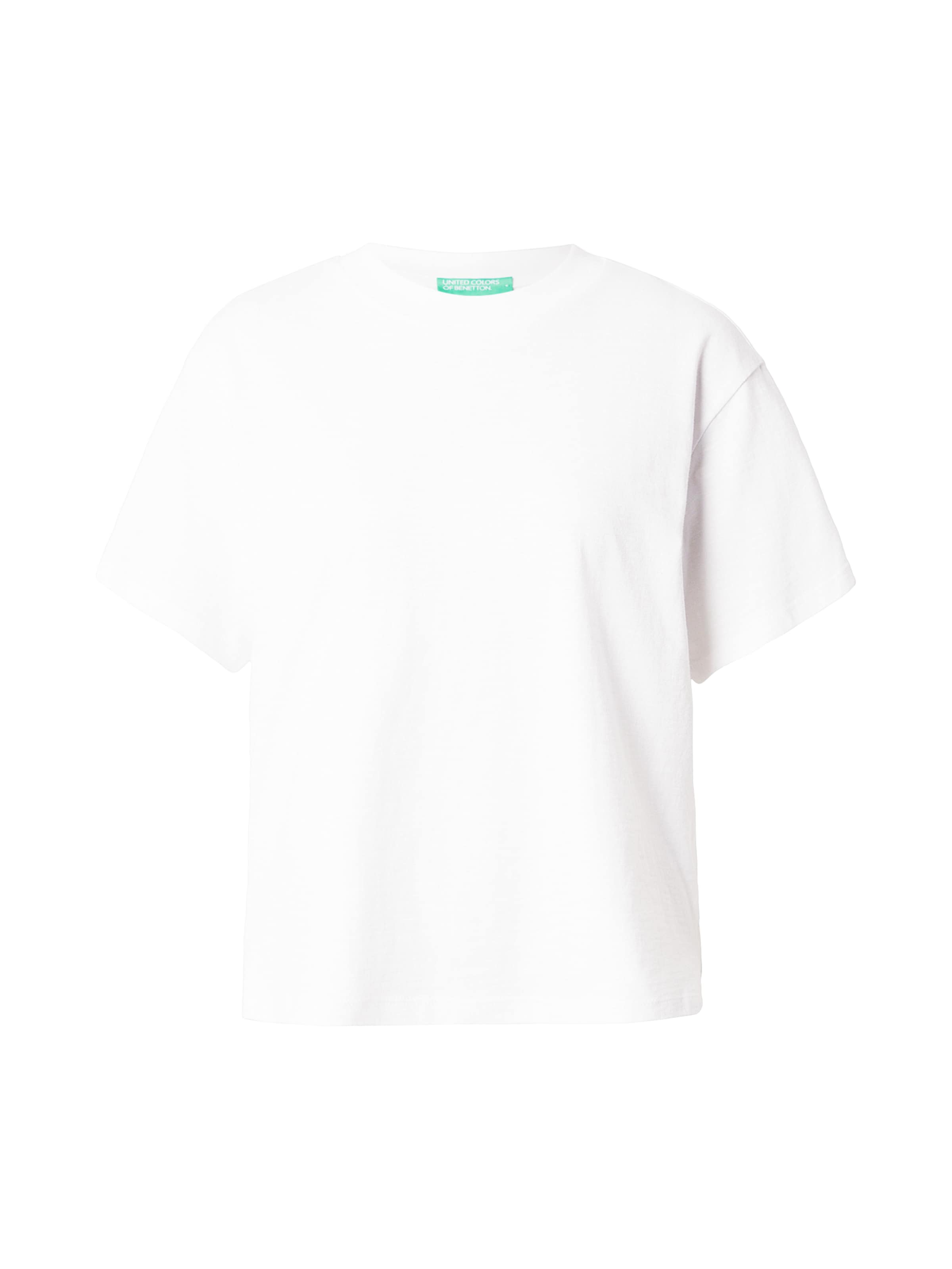 UNITED COLORS OF BENETTON T-shirt i vit: framsida
