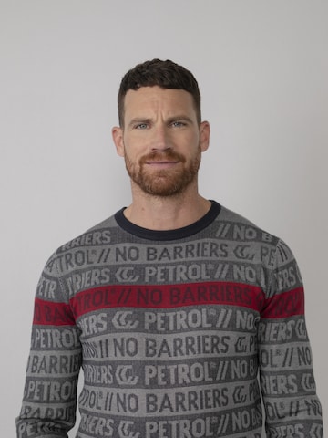 Petrol Industries Sweater in Grey