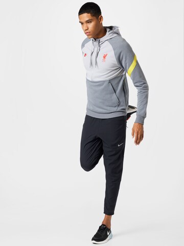 NIKE Sports sweatshirt 'FC Liverpool' in Grey