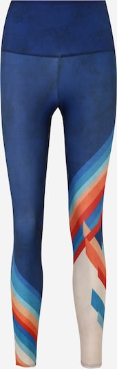 Onzie Sportbroek in de kleur Lichtbeige / Navy / Aqua / Oranje, Productweergave