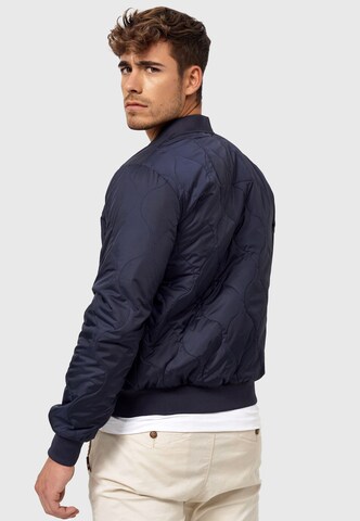 INDICODE JEANS Between-Season Jacket 'Hickman' in Blue