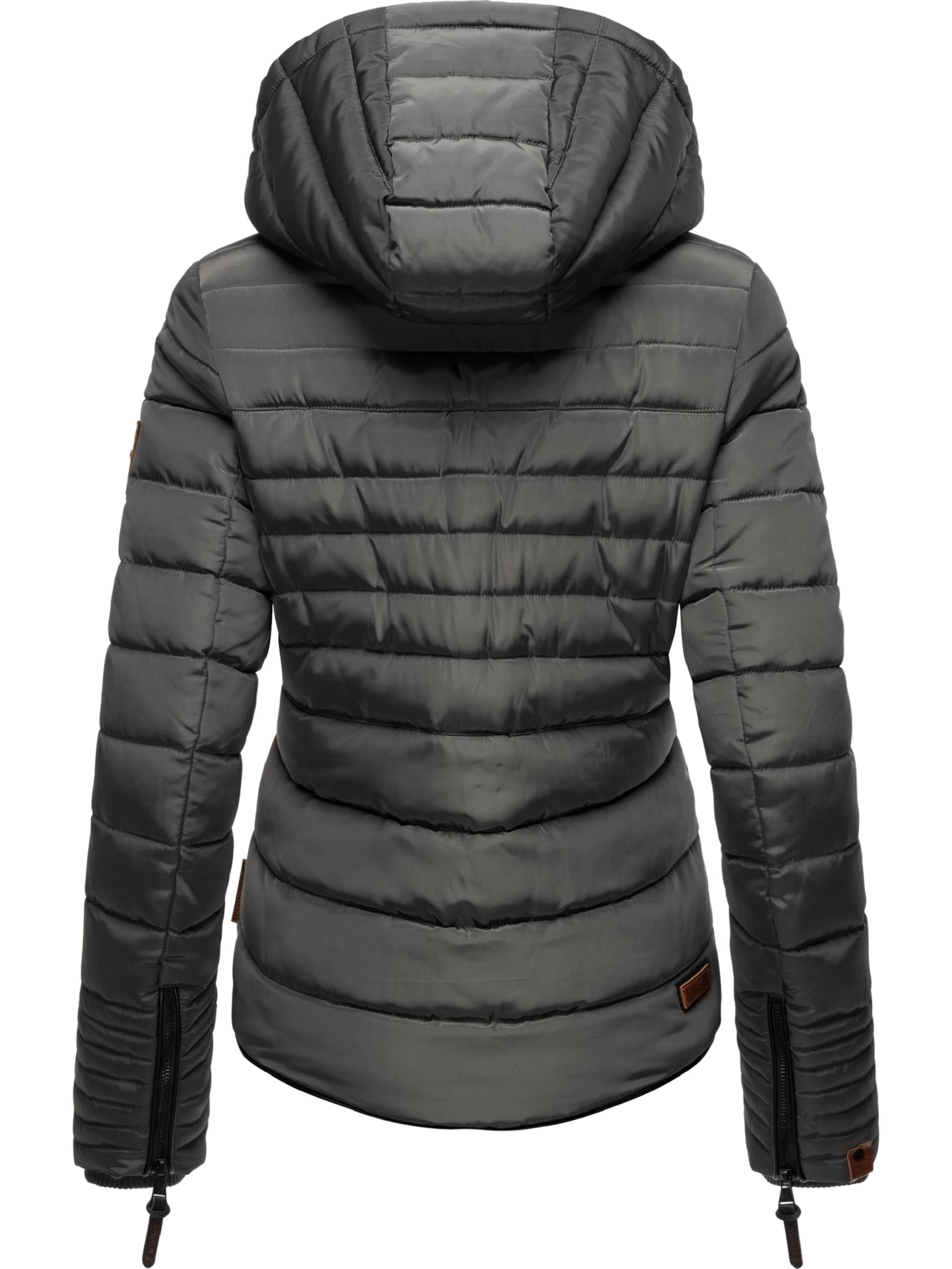 MARIKOO Winter jacket 'Amber' in Grey
