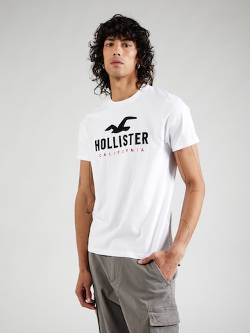 HOLLISTER T-Shirt in Weiß: predná strana