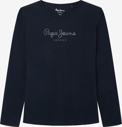Pepe Jeans Shirt 'Hana' in schwarz / silber, Produktansicht