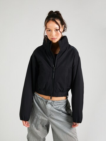 Calvin Klein Sport Sportjacke in Schwarz: Vorderseite