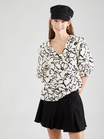 Camicia da donna di TAIFUN in beige: frontale