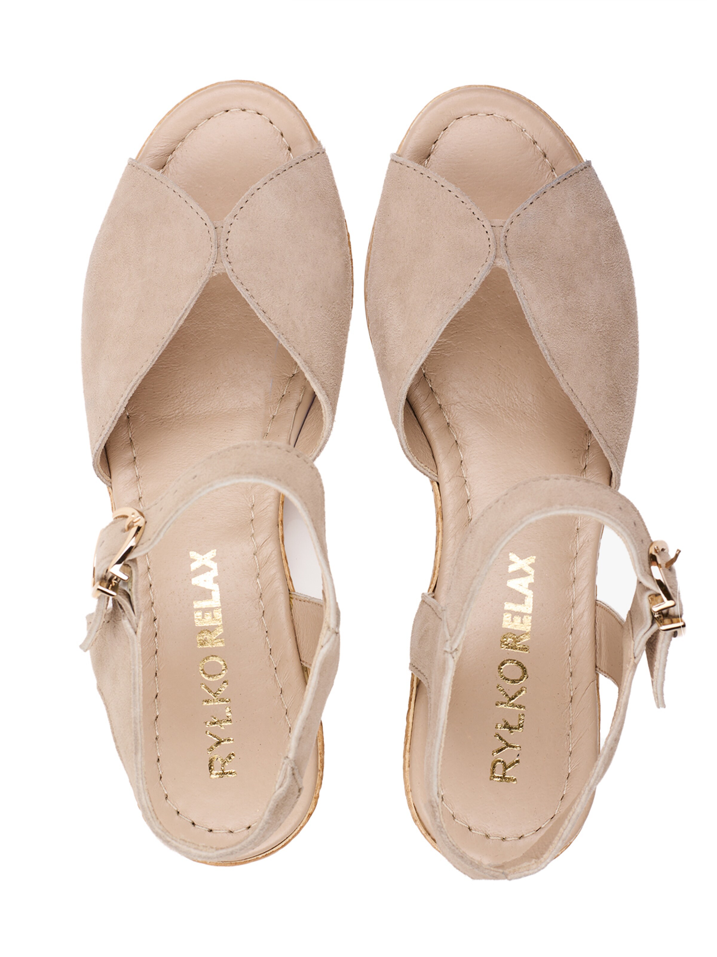 RYLKO Sandale in Beige