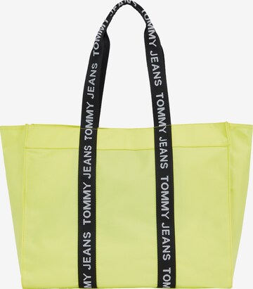 Tommy Jeans Shopper in Yellow: front