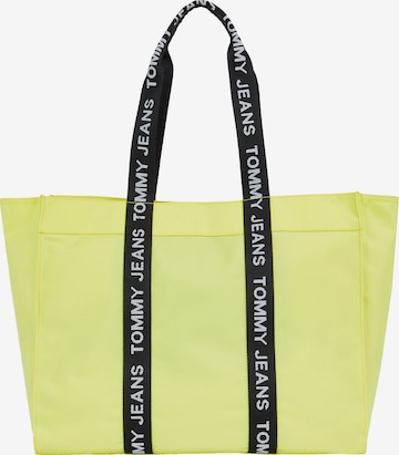 Tommy Jeans Shopper in Yellow: front