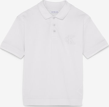 Calvin Klein Jeans Poloshirt in Grau: predná strana