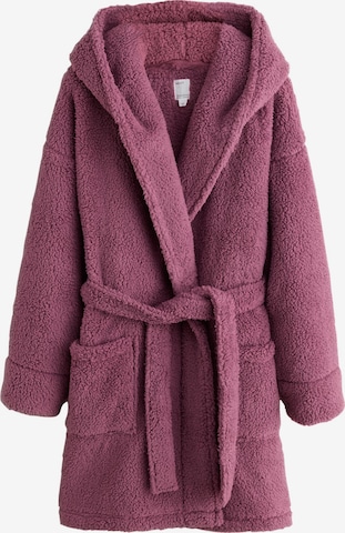 Next Badjas kort in Roze: voorkant