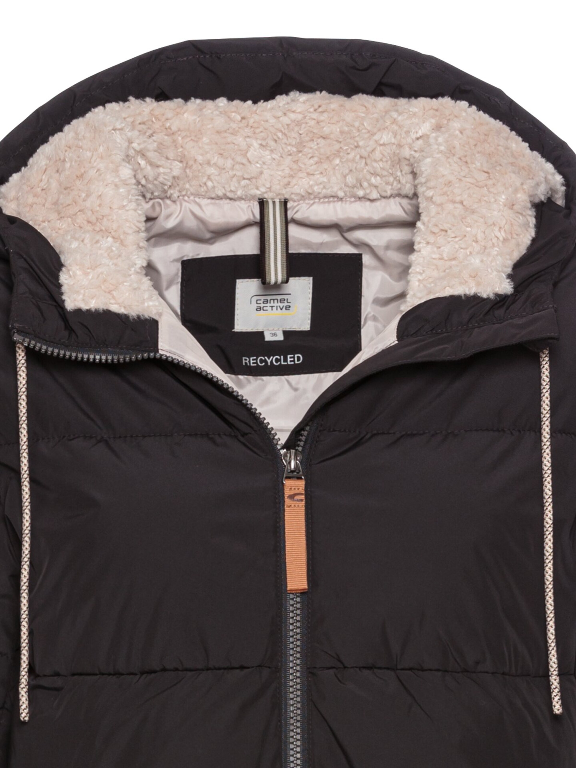 CAMEL ACTIVE Winter Coat in Black