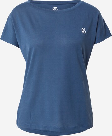 DARE2B Shirt 'Persisting' in Blauw: voorkant