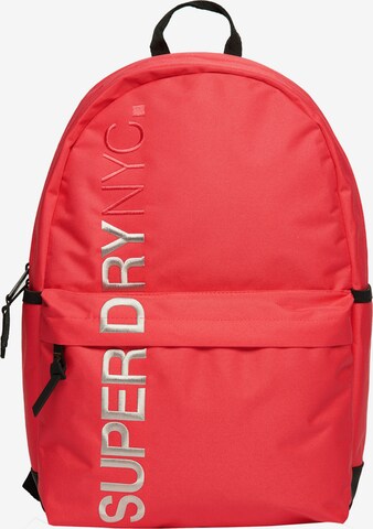 Superdry Backpack 'NYC Montana ' in Red: front