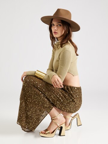 Nasty Gal - Falda en oro