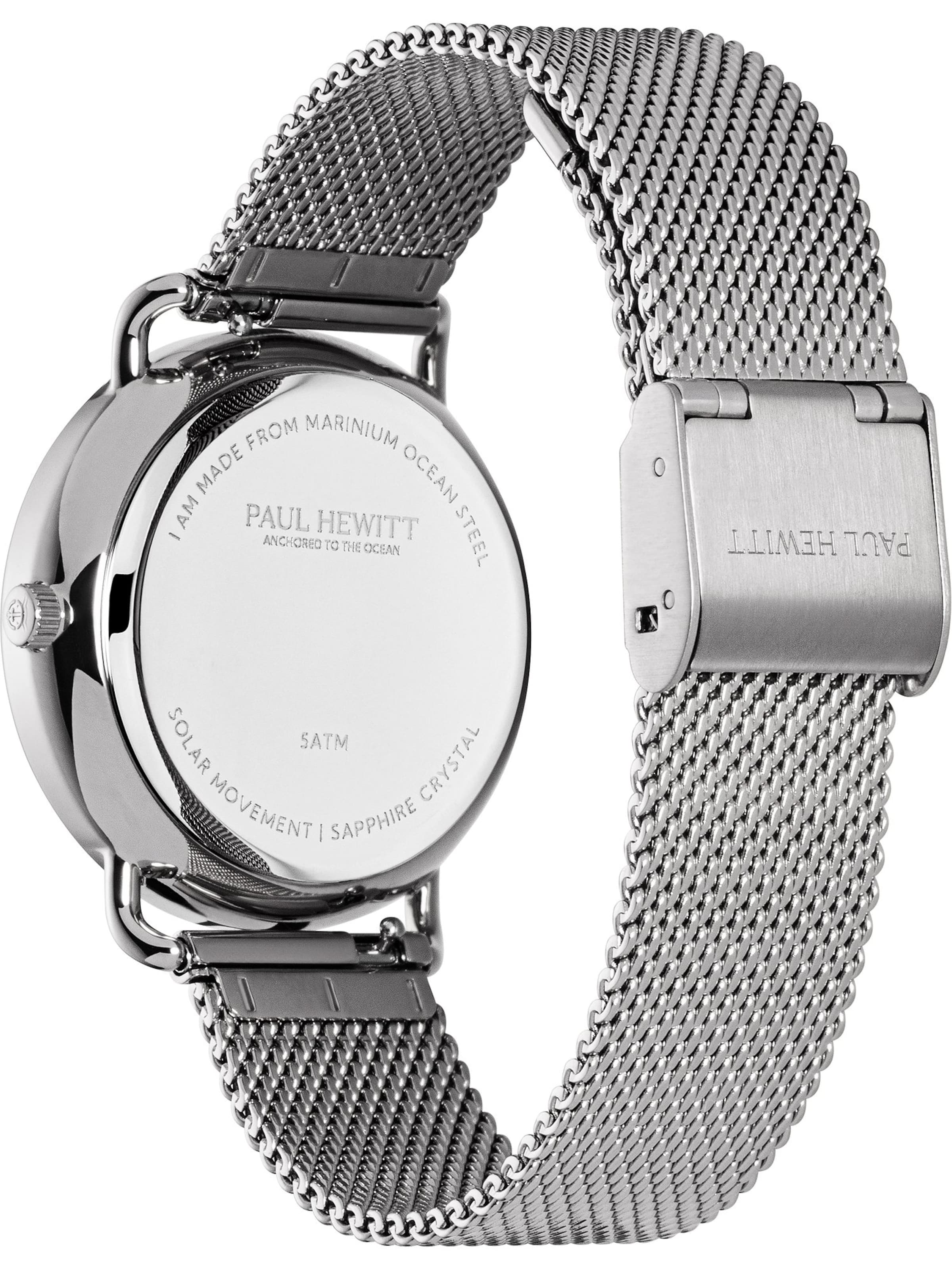 Paul Hewitt Analoguhr in Blau