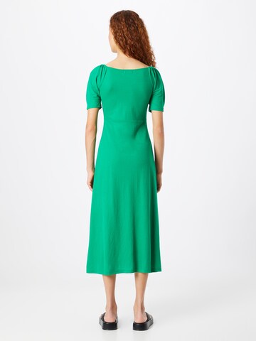 Warehouse - Vestido camisero en verde