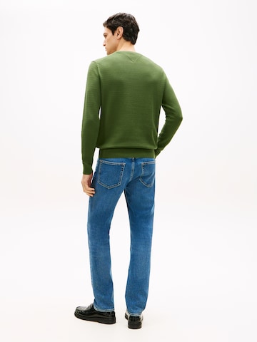 TOMMY HILFIGER Trui 'Seasonal' in Groen