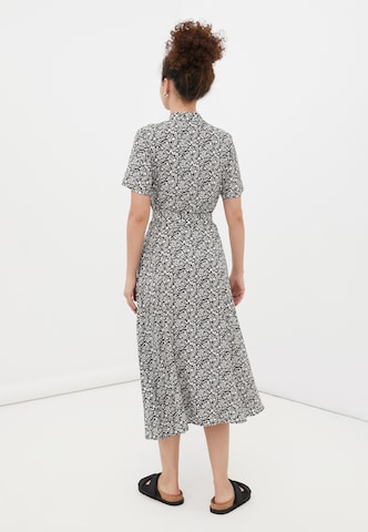 Finn Flare Zomerjurk 'Print' in Zwart
