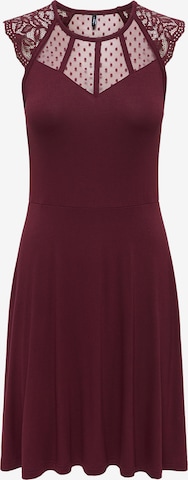 Robe 'ONLEMILIE' ONLY en rouge : devant