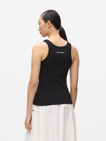Karl Lagerfeld Top in Schwarz