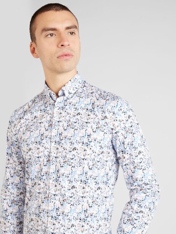 Lindbergh - Slim Fit Camisa em mistura de cores